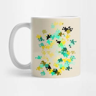 Abstract triangle Mug